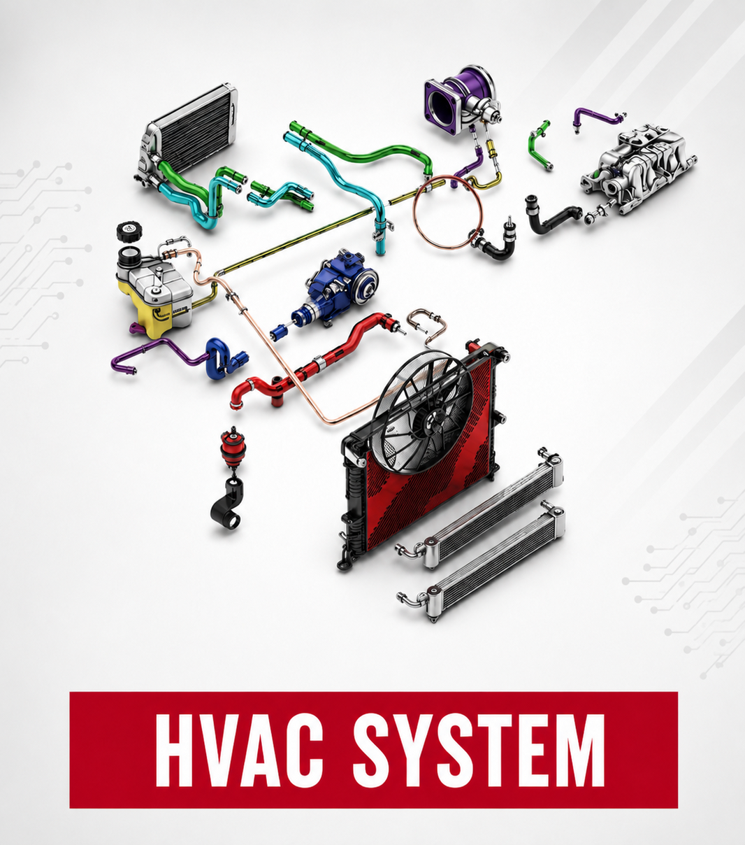 HVAC system parts